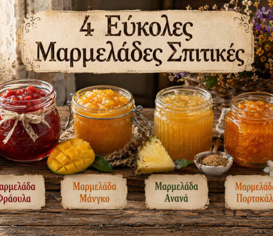 4 Σπιτικές Μαρμελάδες