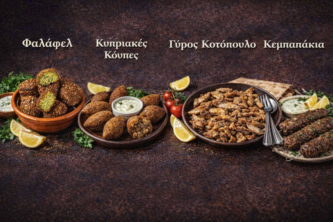 Πλατώ μεσανατολικών ορεκτικων