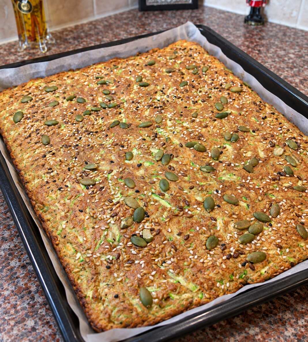 plake pita Λεπτή πίτα κολοκυθιού με ανθότυρο χωρίς φύλλο